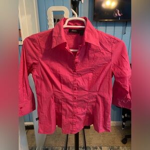 Allison Morgan Pink Button Down Shirt